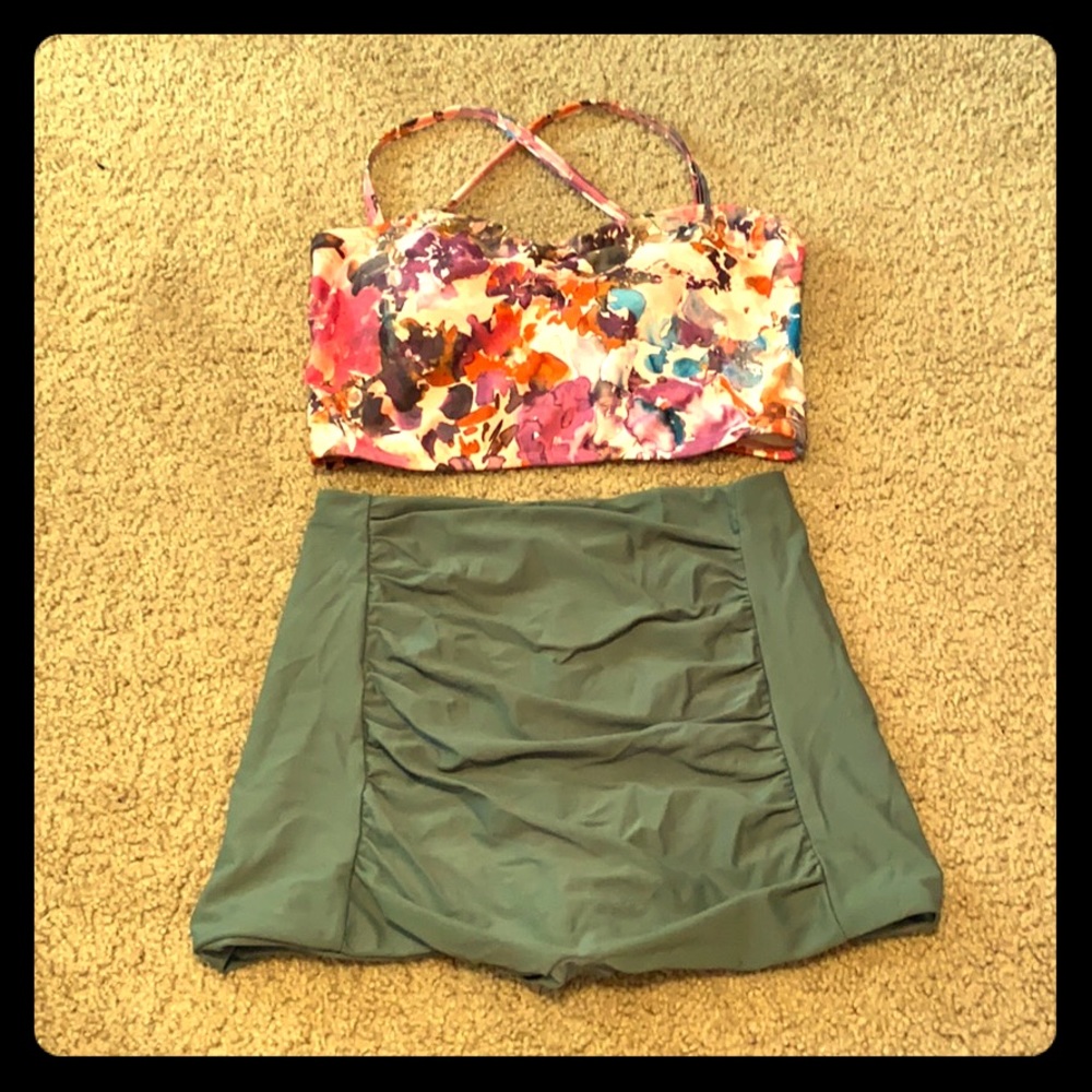 Watercolor swimsuit